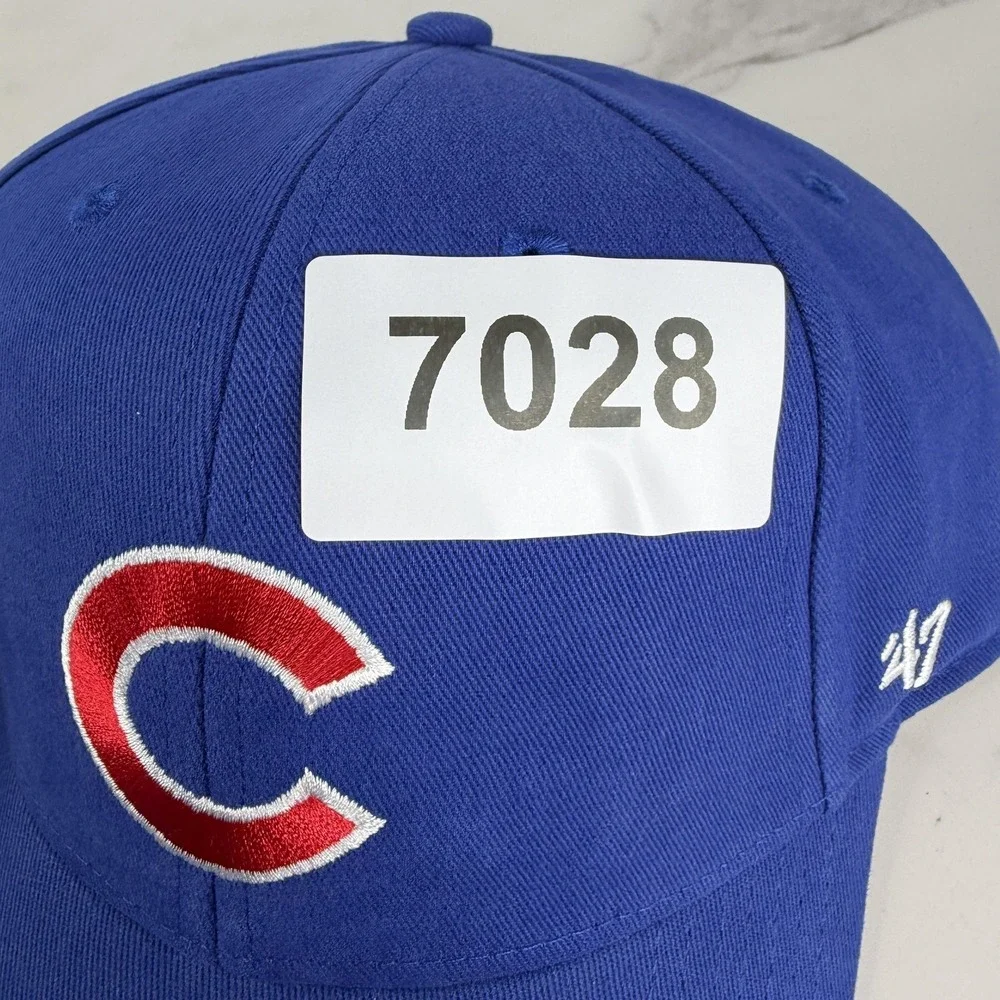 Chicago Cubs‎ Hat Cap Strap Back Youth Boys One Size Blue MLB Baseball 47 NWOT